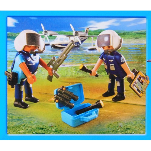 Playmobil Action Αστυνομικό Υδροπλάνο 4445 4008789044457