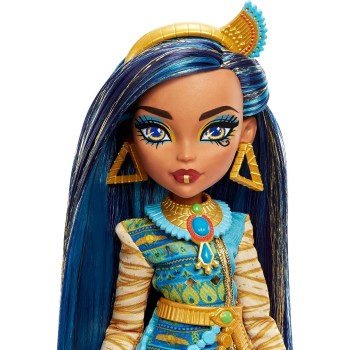Mattel Monster High Doll, Cleo De Nile With Accessories And Pet Dog HHK54 194735069835