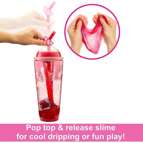 Mattel Barbie Pop Reveal Fruit Series Doll, Watermelon Crush Theme With 8 Surprise HNW43 194735151158