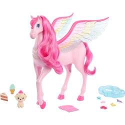 Mattel Barbie A Touch Of Magic Pegasus HLC40 194735111992