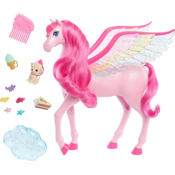Mattel Barbie A Touch Of Magic Μαγικός Πήγασος HLC40 194735111992