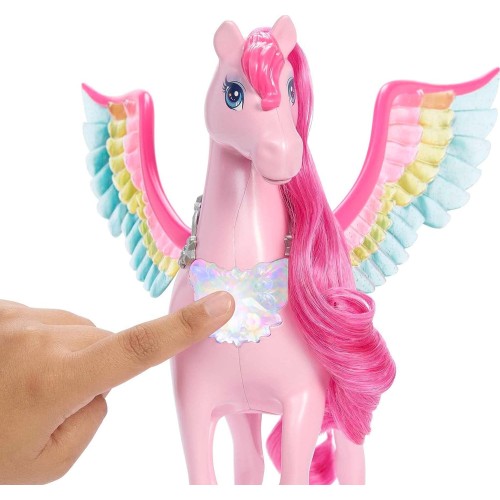 Mattel Barbie A Touch Of Magic Μαγικός Πήγασος HLC40 194735111992