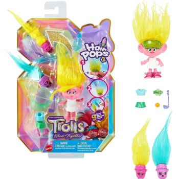 Mattel Dreamworks Trolls Band Together Hair Pops Viva Small Doll With Removable Cl HNF02 / HNF11 194735138630