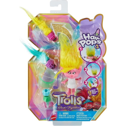 Mattel Dreamworks Trolls Band Together Hair Pops Viva Small Doll With Removable Cl HNF02 / HNF11 194735138630