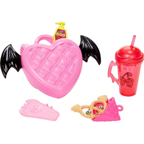 Mattel Monster High Doll, Draculaura With Accessories And Pet Bat, Posable Fashion HHK51 194735069910