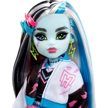 Mattel Monster High Doll, Frankie Stein With Accessories And Pet, Posable Fashion HHK53 194735069781