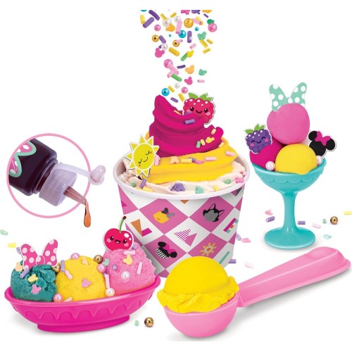 As company Plasticine Disney Minnie Set Of Ice Cream With Syrup And Sprinkles For 3+ Years 1045-03592 5203068035921