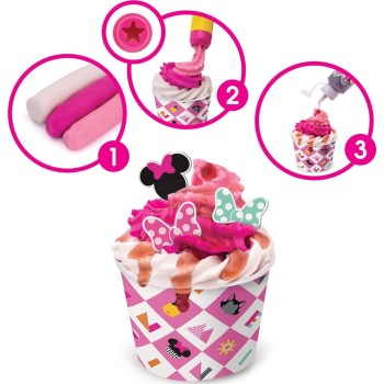 As company Plasticine Disney Minnie Set Of Ice Cream With Syrup And Sprinkles For 3+ Years 1045-03592 5203068035921