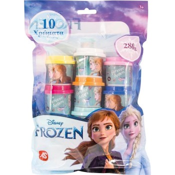 As company Plasticine Disney Frozen Bag With 10 Jars And 280Gr Lids For 3+ Years 1045-03598 5203068035983