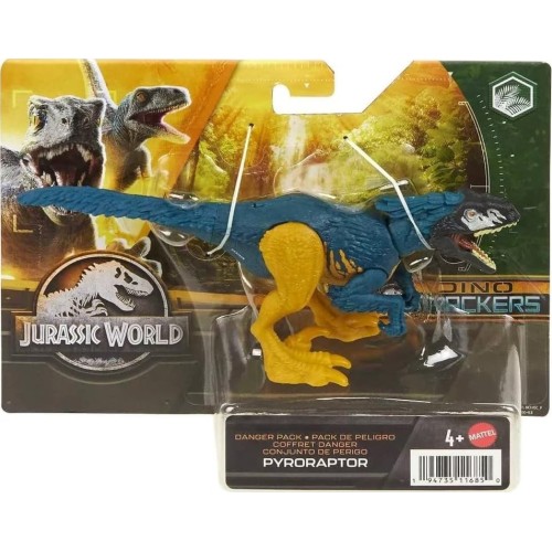Mattel Jurassic World Danger Pack Pack Dino Pyroraptor HLN49 / HLN51 194735116850