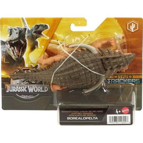 Mattel Jurassic World Danger Pack Pack Dino Borealopelta HLN49 / HLN58 194735116928