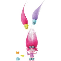 Mattel Dreamworks Trolls Band Together Hair Pops Poppy Small Doll 10Cm HNF02 / HNF10 194735138661