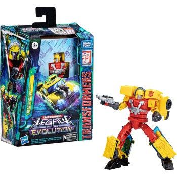 Hasbro Transformers Legacy Evolution Deluxe Hot Shot 5.5 Inches Φιγούρα Δράσης F2990 / F7190 5010994196967