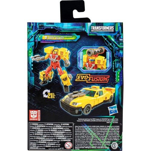 Hasbro Transformers Legacy Evolution Deluxe Hot Shot 5.5 Inches F2990 / F7190 5010994196967