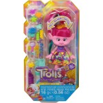 Mattel Dreamworks Trolls Together Strong-Hair-Talen Queen Πόπη Φανταστικά Μαλλιά 15+ Αξεσουάρ Χτένα Glitter HNF25 194735138708