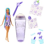 Mattel Barbie Pop Reveal Fruit Series Doll, Grapefruit Design With 8 Surprises, Including Pets And Accessories, Mucus, HNW44 194