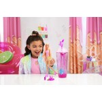 Mattel Barbie Pop Reveal Fruit Series Doll, Strawberry Lime Design With 8 Surprises, Including Pets And Accessories, Mucus HNW41