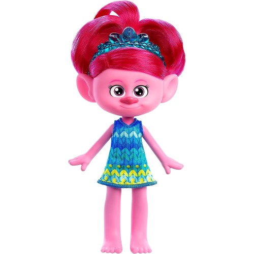 Mattel Dreamworks Trolls Together Strong - Hairy Surprises Queen Poppy With Shiny Hair HNF03 / HNF13 194735138579
