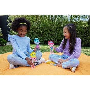 Mattel Dreamworks Trolls Together Strong - Hairy Surprises Queen Poppy With Shiny Hair HNF03 / HNF13 194735138579