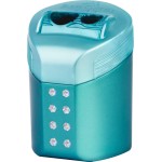 Faber-Castell Ξύστρα Βαρελάκι Διπλή Roll-On Sparkle Cosmic - 1 Τμχ 183900 4005401839002