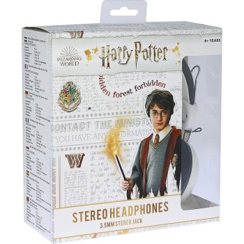 otl technologies Hp0721 - Harry Potter Hogwarts Crest Wired Headphones  5055371622752