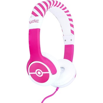 otl technologies OTL Pokemon Pokeball Pink Kids Headphones  5055371623742
