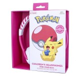otl technologies OTL Pokemon Pokeball Pink Kids Ενσύρματα Ακουστικά  5055371623742