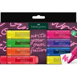 Faber-Castell Highlighters Neon 8 Pieces 254601 4005402546015