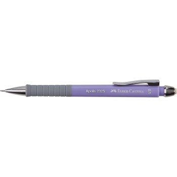Faber-Castell Apollo Μηχανικό Μολύβι 0.7Mm Με Γόμα, Λιλά, 1 Τεμ. 232720 / 232702 6933256640086