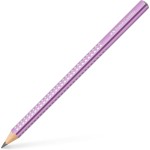 Faber-Castell Jumbo Sparkle Μολύβι Β Metallic Cosmic 2 Μωβ 111663 4005401116639