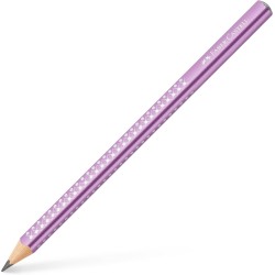 Faber-Castell Jumbo Sparkle Graphite Pencil, Violet/Metallic 111663 4005401116639