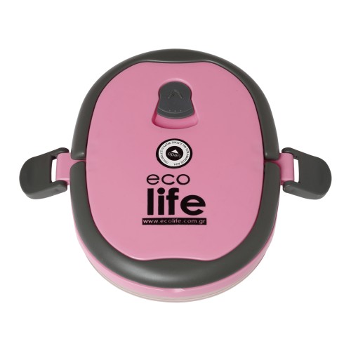 eco life Καπάκι Για Φαγητοδοχείο 800Ml | Ροζ 33-bo-4025 5202200006065