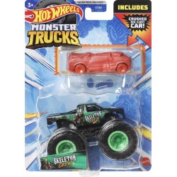Mattel Hot Wheels Monster Trucks 1 64 Skeleton Crew GRH81 / HKM11 194735103744