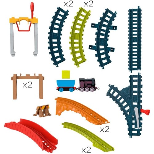 Mattel Diesels Up And Over Cargo Drop Push Along Track Set HGY82 / HPM62 194735163281