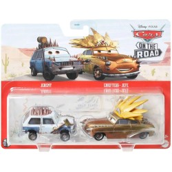 Mattel Disney Pixar Cars On The Road Metal Jeremy And Chieftess Αυτοκινητάκια - Σετ Των 2 DXV99 / HLH64 194735112951