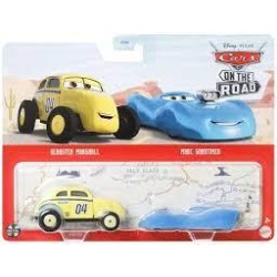 Mattel Disney Pixar Cars On The Road Metal Gearsten Marshall And Marc Sondtimer Αυτοκινητάκια - Σετ Των 2 DXV99 / HLH67 19473511