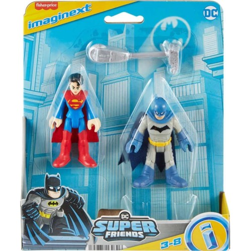 Mattel Imaginext Batman Και Κακός Σετ Των 2 Batman And Supergirl M5645 / HML09 194735130306
