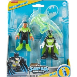 Mattel Imaginext Dcsf Batman And Green Lantern M5645 / HML10 194735130313