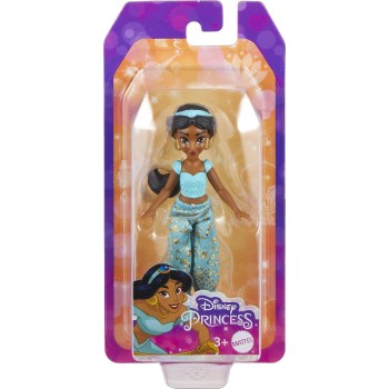 Mattel Disney Princess Μίνι Κούκλες 9Cm Γιασμίν HLW69 / HLW79 194735120956