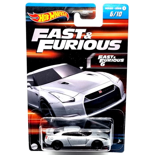 Mattel Hot Wheels Αυτοκινητάκια - Ταινίες - Fast And Furious Z009 Nissan GT-R HNR88 / HNT16 194735148660