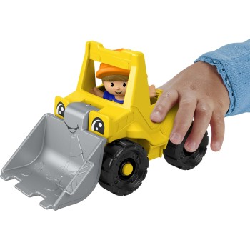 Mattel Little People - Yellow Excavator Bulldozer HPX84 / HPX89 194735170470
