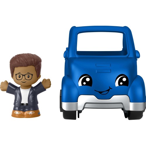 Mattel Little People - Blue Vehicle Electric Car HPX84 / HMX82 194735135011