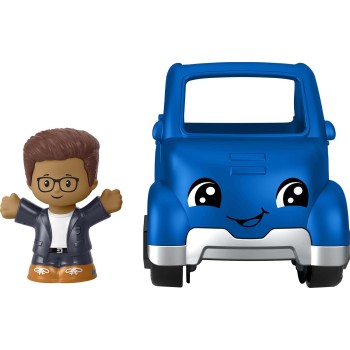 Mattel Little People - Blue Vehicle Electric Car HPX84 / HMX82 194735135011