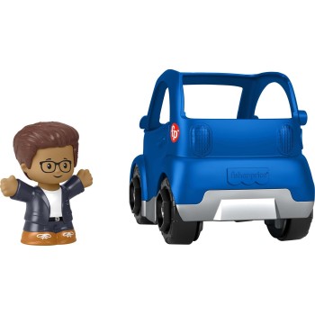 Mattel Little People - Blue Vehicle Electric Car HPX84 / HMX82 194735135011