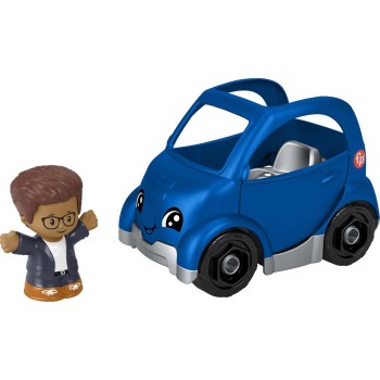 Mattel Little People - Blue Vehicle Electric Car HPX84 / HMX82 194735135011