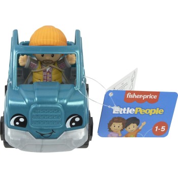 Mattel Little People - Petrol Vehicle Pick-Up Truck HPX84 / HPX86 194735170456