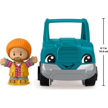 Mattel Little People - Petrol Vehicle Pick-Up Truck HPX84 / HPX86 194735170456