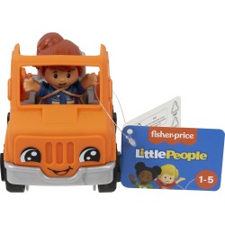 Mattel Little People - Orange Vehicle Help And Go Tow Truck HPX84 / HNJ29 194735141784