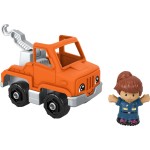 Mattel Little People - Orange Vehicle Help And Go Tow Truck HPX84 / HNJ29 194735141784