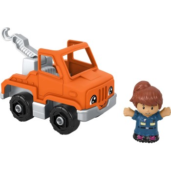 Mattel Little People - Orange Vehicle Help And Go Tow Truck HPX84 / HNJ29 194735141784